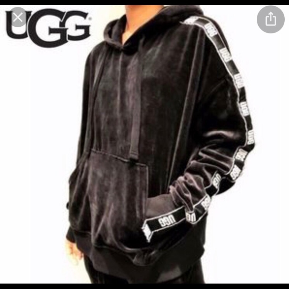 UGG Iris track jacket hoodie L